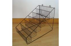 China Counter Top Wire Table Top Display Stands With 6 Layers Boxes Holder supplier