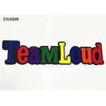 Durable Chenille Embroidery Iron On Patches Slogan Word  Used In  Hoodies for sale