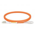 LC UPC to SC UPC Duplex OM1 Multimode PVC 2.0mm -2m(6ft) FOPC 1121D412-2（7242120）OS2 ( G.652.D/G.657.A1/G.657.A2) for sale