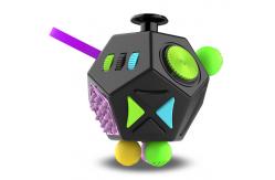 China 12 Sided Stress Relief Fidget Toys Cube For Children Adults supplier