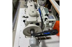 China Flatbed Direct Drive Industrial Sewing Machine Interlock With Trimming supplier