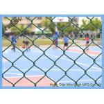 3 Foot Industrial Chain Link Fence Fabric Durable Strong Surface Low Maintenance