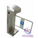 Arm Length 60 - 90 mm Automatic Supermarket Swing Gate / Bidirectional Passage Barrier Door for sale