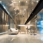 Seamless Stainless Steel Wall Panel Cladding For Sleek Exterior Lines for sale