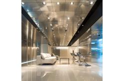 China Seamless Stainless Steel Wall Panel Cladding For Sleek Exterior Lines supplier