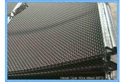 China Lock Crimped Wire Mining Screen Mesh Woven 1mm Size supplier