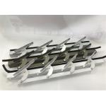 6 Inch Length Machining Aluminum Parts / Window Louvers WIth Punching for sale