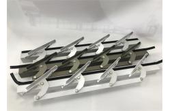 China 6 Inch Length Machining Aluminum Parts / Window Louvers WIth Punching supplier