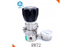China 6000 PSI Back Pressure Control Valve , 316L Pneumatic Back Pressure Regulator supplier