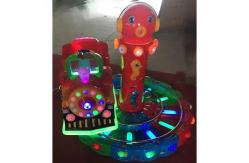 China Amusement Park Arcade Carousel Kiddie Ride With Rail Trackless Train supplier
