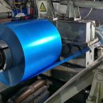 GL Blue Galvanized Sheet Metal Coils Cold Rolled SGLCC for sale