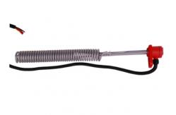 China Vertical Spiral PTFE Over The Side Immersion Heater For Chemical Industry supplier