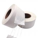 Reinforced Kraft Paper Tape White Wet Water Activated Gummed Paper Packing Tape for sale