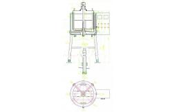 China Stainless Steel Mixing Chocolate Melting Tank With Electrical Control Box supplier
