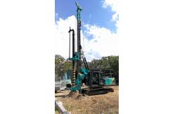 China High Efficiency Screw Hydraulic Drilling Rig Soil Boring Machine Small Pile Driver supplier