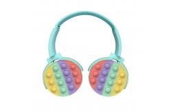 China ABS Stereo Bluetooth Headphone Pressure Relieved Panel Folding Wireless Headset supplier