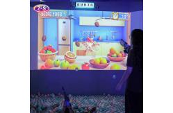 China Amusement Parks Multi Ball Interactive Wall Projection Game With 3D Visuals supplier
