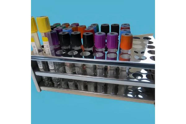 Lavender / Purple Stopper Vacuum Tubes For Blood Sample Centrifugation