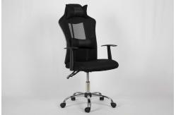 China Soft Cushion High Back Office Chair , Lumbar Support Recliner With Adjustable Headrest supplier