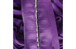 China 43mm Width Polyester Webbing Sling Industrial Lifting Straps High Efficiency supplier