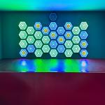 New Active Game Room LED Sensor Induced Interactive Light Hexagon Activate Games Arena for sale