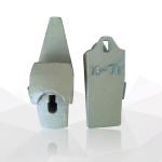 Durable Forging Drilling Rig Tool Flat Drill Bucket Teeth Cutting Angle Carbide for sale