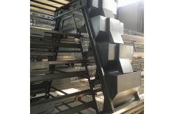 China Multi Tier Automatic Poultry Feeding System For Broiler 1800x1200x410mm Size supplier