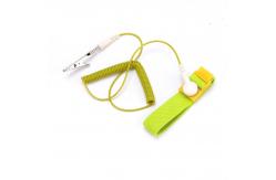 China Corded Anti static ESD Wrist Strap Spiral Cable Electrostatic Area supplier