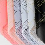 European-style English newspaper, Korean bouquet paper, flower packaging materials, flower art gift boxes, gift wrapping paper, flower shop wrapping paper for sale