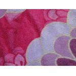 Weft knitted flower printed 30*60 microfiber cleaning cloth , microfiber home usaging towel