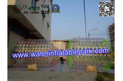 China Funny Inflatable Roller Wheel Toy 2.5m x 2m D  CE / UL / CCC supplier