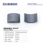 High-Performance Sintered Ferrite Motor Magnets For Automobile Blower Motor W0437 for sale