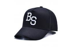China Adjustable Strap 5 Panel Baseball Hat Cotton Fabric With Embroidery Logo Custom supplier