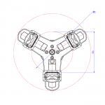 3C Industry ISO9001 2000g Pneumatic Soft Gripper for sale