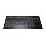 Washable Backlit Industrial Membrane Keyboard With OMRON Switch for sale