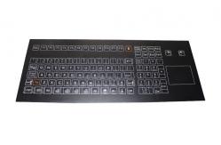 China Washable Backlit Industrial Membrane Keyboard With OMRON Switch supplier