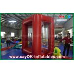 Clear Inflatable Tent 2x2 M Cash Grab Machine Inflatable Money Booth With PVC Material for sale