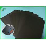 FSC Certificate 350gsm Customizable Size Of Black Ivory Board for sale