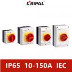 IEC Standard Waterproof Isolator Switch IP65 10-150A 230-440V for sale