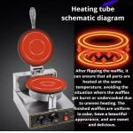 Single Head Egg Roll Machine Snack Maker Machine For Breakfast Bar