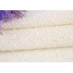 Soft Feeling Cotton Eyelet Lace Fabric By The Yard For Home Decor Products for sale