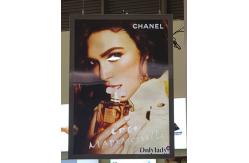 China Illuminated Double Sided Aluminum 30mm Magnetic LED Light Box supplier
