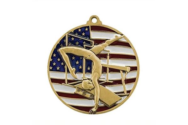 Customizable Gymnastics Victory Awards Medals
