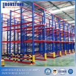 OEM Adjustable Steel Drive-in Pallet Rack For Cold Warehouse Storage for sale