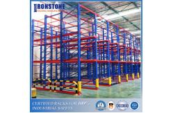 China OEM Adjustable Steel Drive-in Pallet Rack For Cold Warehouse Storage supplier