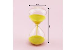 China Flat Glass Hourglass 60 Minute Sand Timer ISO9001 approved supplier