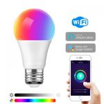 Home 110-240v RGB Wifi Smart LED Light Bulb Remote Or Voice Controlled for sale