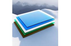 China 4mm 4*8 Feet Blue Polycarbonate Hollow Sheet With Honeycomb Structure supplier
