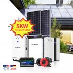 Factory Price Full Solar Power System Home Kit 15kw 20kw Solar Battery House System Hybrid Solar System for Energy Storage for sale