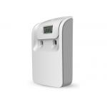 White Electric Air Freshener Dispenser , Lockable Double Sensor Auto Fragrance Dispenser